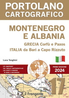 Montenegro e Albania, Grecia Corfù e Paxos, Italia da Bari a Capo Rizzuto. Portolano cartografico. Vol. 17