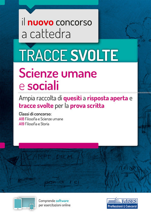 Tracce svolte scienze umane e sociali. Ampia raccolta di quesiti a risposta aperta e tracce svolte per la prova scritta