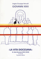 La vita diocesana. Vol. 3: Anni di prova (1913-1914)