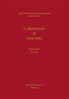 Carteggio. 1924-1933. Vol. 2/1: 1924-1925
