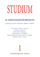 Studium. Vol. 1: Il linguaggio semicolto