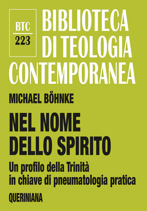 Nel nome dello Spirito. Un profilo della Trinit in chiave di pneumatologia pratica
