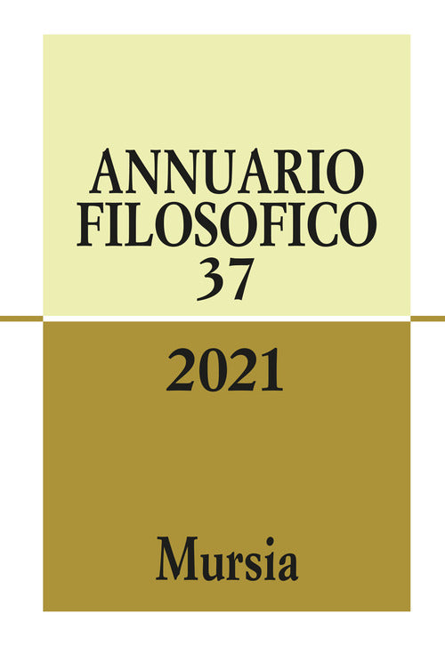 Annuario filosofico. Vol. 37