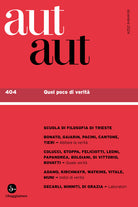 Aut aut. Vol. 404: Quel poco di verit