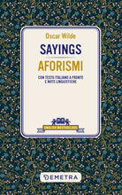 Sayings. Aforismi. Testo italiano a fronte