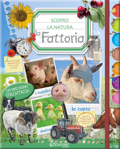 La fattoria. Scopro la natura. Con adesivi