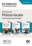 Concorsi per Polizia Locale municipale e provinciale. Kit completo di preparazione. Edizione 2025/2026. Per concorsi pubblici