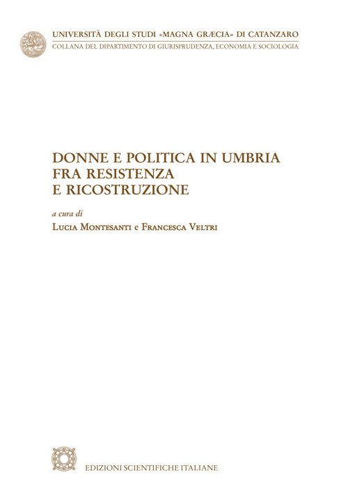Donne e politica in Umbria fra Resistenza e ricostruzione