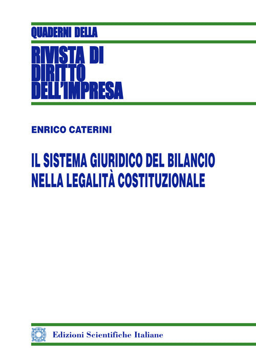 Il sistema giuridico del bilancio nella legalit costituzionale