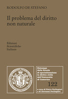 Il problema del diritto non naturale