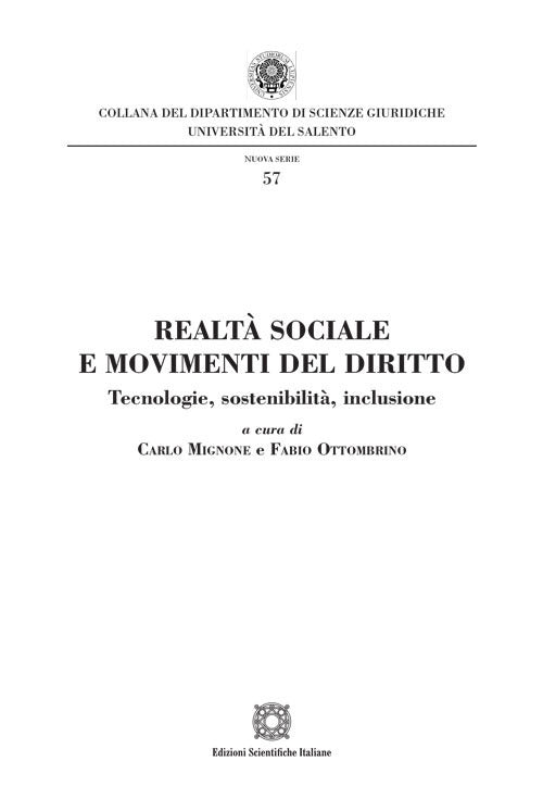 Realtà sociale e movimenti del diritto