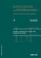 Istituzioni del federalismo. Rivista di studi giuridici e politici. Vol. 4: Bilanci e prospettive a dieci anni dalla legge Delrio. Ottobre/dicembre