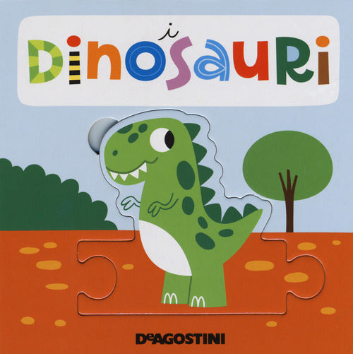I dinosauri. Libro puzzle