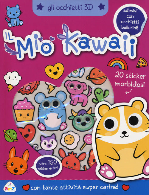 Il mio kawaii. Gli occhietti 3D. Con adesivi