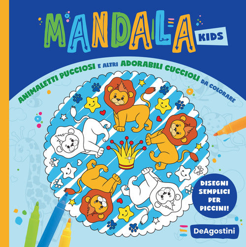 Animaletti pucciosi e altri adorabili cuccioli da colorare. Mandala kids