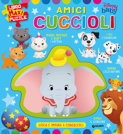 Amici cuccioli. Libro maxi puzzle