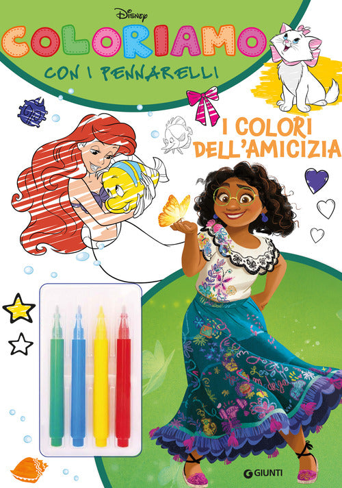 I colori dell'amicizia. Coloriamo con i pennarelli. Super album