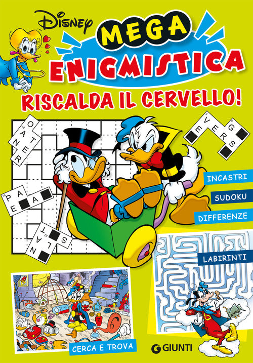 Mega enigmistica Disney. Riscalda il cervello!