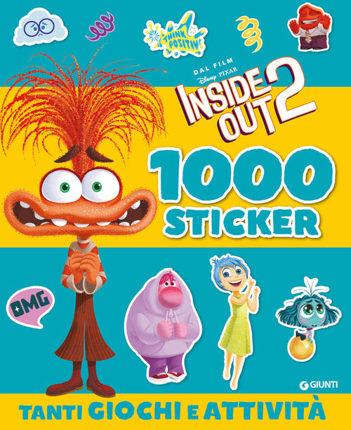 Inside Out 2. 1000 sticker. Tanti giochi e attività