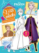 Il mondo di Arendelle. Frozen. Vesti la moda. Con adesivi