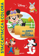 Gli amici della fattoria. Staccattacca & colora. Con adesivi