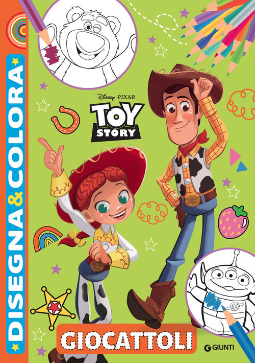 Giocattoli. Toy Story. Disegna & colora