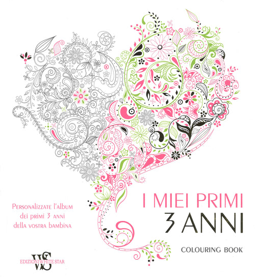 I miei primi 3 anni. Personalizzate l'album dei primi 3 anni della vostra bambina