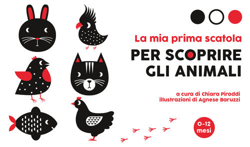 La mia prima scatola per scoprire gli animali. Baby Montessori