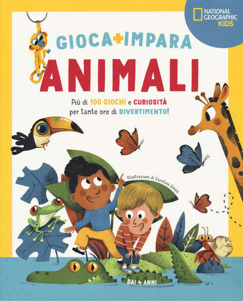 Animali. Più di 100 giochi e curiosità per tante ore di divertimento. Gioca e impara