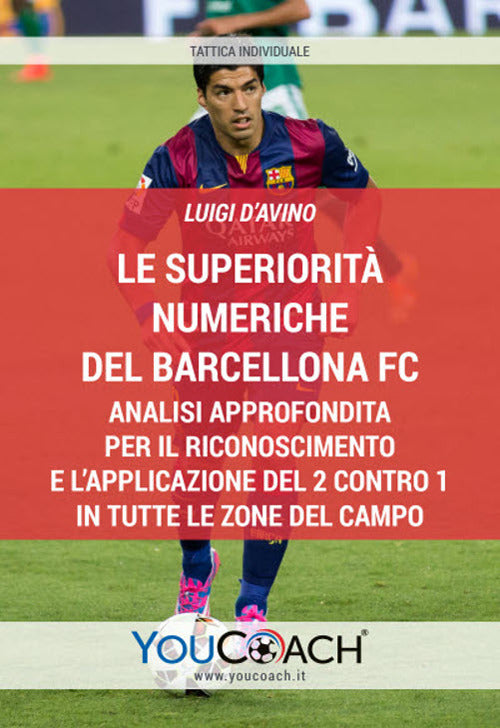 Le superiorità numeriche del Barcellona FC. Analisi approfondita per il riconoscimento e l’applicazione del 2 contro 1 in tutte le zone del campo