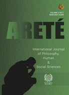 Areté. International journal of philosophy, human & social sciences. Vol. 2