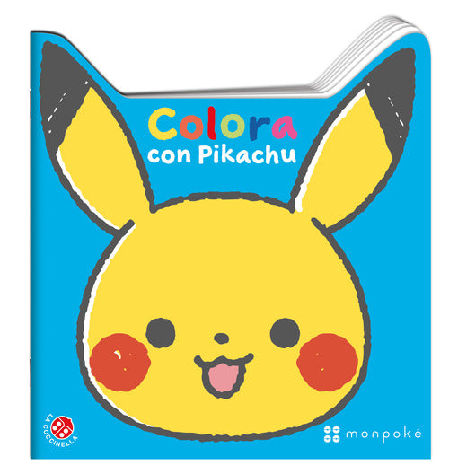 Colora con Pikachu. Monpok