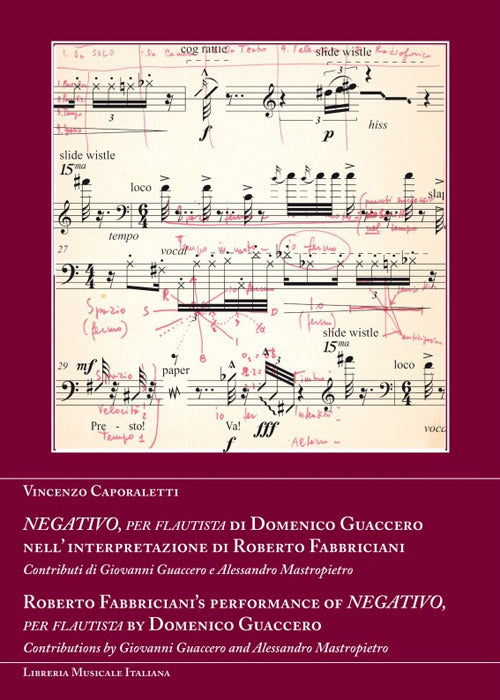 Negativo, per flautista di Domenico Guaccero nellinterpretazione di Roberto Fabbriciani