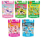 Book & Puzzle. Unicorni-Fattoria-Principesse-Dinosauri-Pirati
