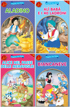 Aladino-Al Bab e i 40 ladroni-Alice nel paese delle meraviglie-Biancaneve. Leggimi una fiaba