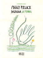 Mano felice disegna la terra