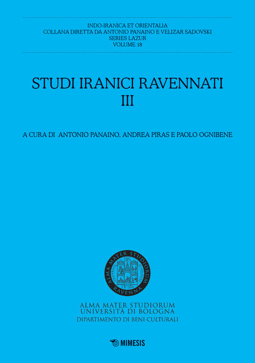 Studi iranici ravennati. Vol. 3