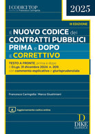 Il nuovo codice dei contratti pubblici. Prima e dopo il correttivo 2025