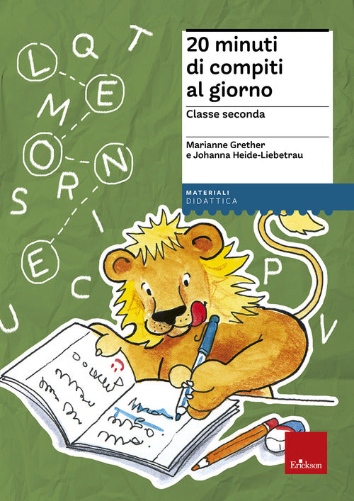 20 minuti di compiti al giorno. Per la classe seconda
