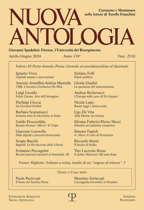 Nuova antologia. Vol. 159: Aprile-giugno