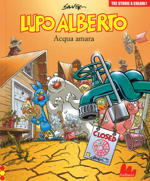 Lupo Alberto. Tre storie a colori. Acqua amara. Vol. 9