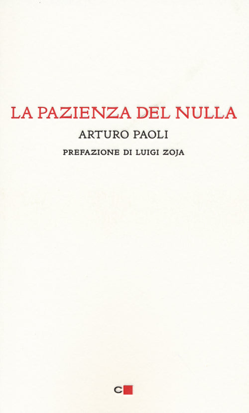 La pazienza del nulla