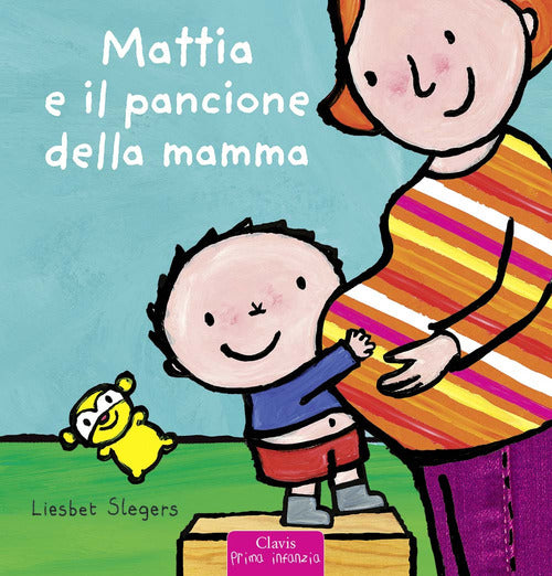 Mattia e il pancione della mamma