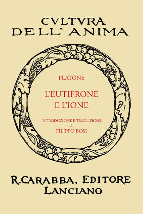 L'Eutifrone e l'Ione (rist. anast. 1936)