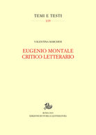 Eugenio Montale critico letterario