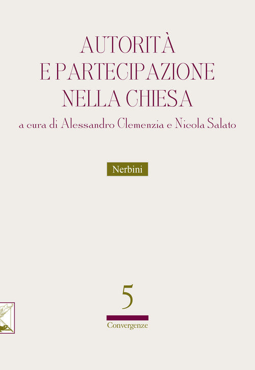 Autorit e partecipazione nella Chiesa
