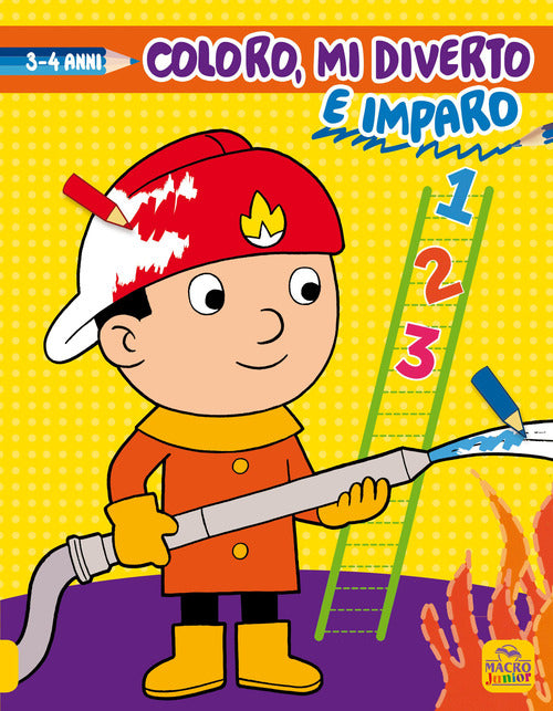 Coloro, mi diverto e imparo. Da 3 a 4 anni