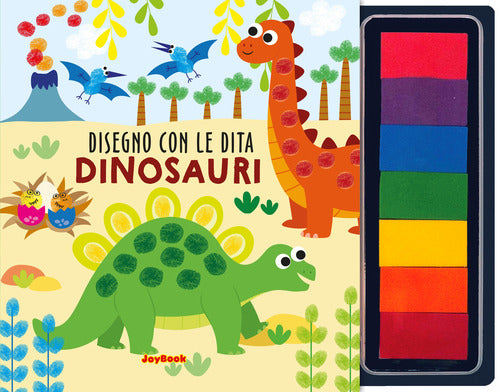 Dinosauri. Disegno con le dita