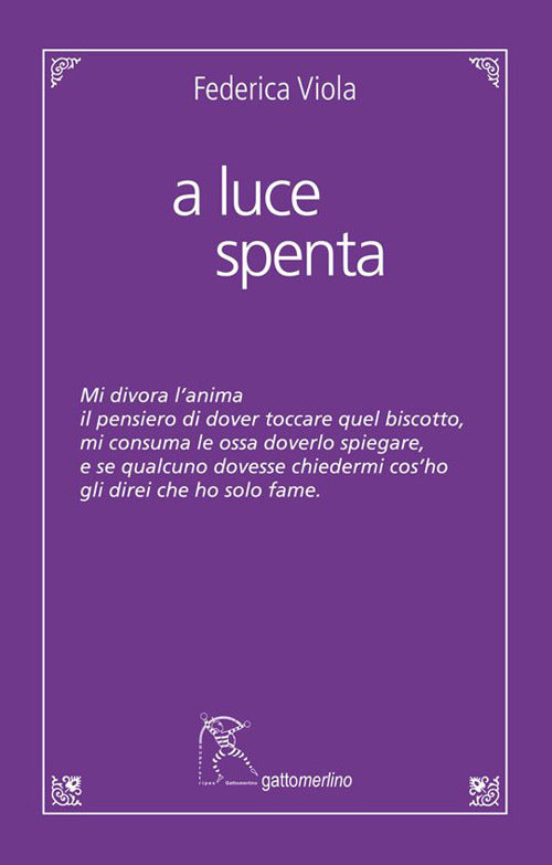 A luce spenta