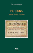 Persona. Adnotationes in lemma